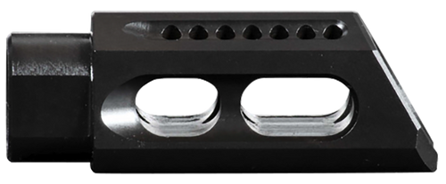 Yankee Hill 26MBA Slant Muzzle Brake Black Steel with 1/2"-28 tpi Threads & 2.50" OAL for 5.56x45mm NATO AR-Platform