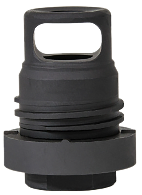 Yankee Hill 3102-1MB-28A Mini Phantom Q.D. Muzzle Brake Black Melonite Steel with 1/2"-28 tpi Threads & 1.60" OAL for 5.56x45mm NATO AR-Platform