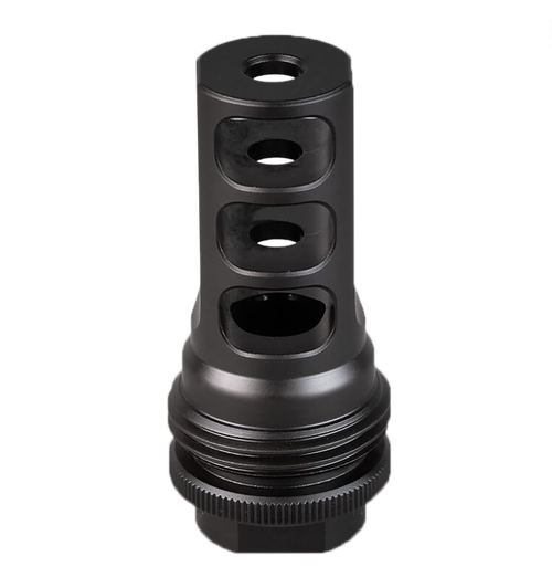 SilencerCo AC1961 ASR Muzzle Brake Black Nitride 11/16"x24 Threads 458 Cal