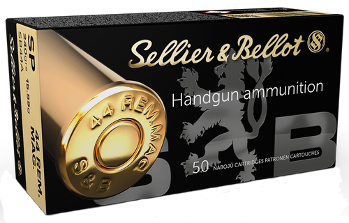 Sellier & Bellot SB44A Handgun  44RemMag 240gr Soft Point 50 Per Box/12 Case