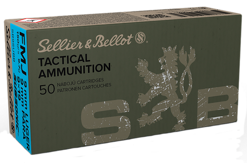 Sellier & Bellot SB9SUBB Handgun Target 9mmLuger Subsonic 150gr Full Metal Jacket 50 Per Box/20 Case