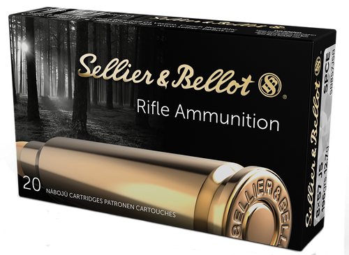 Sellier & Bellot SB857JSB Rifle  8x57JS 196gr Soft Point Cut Through Edge 20 Per Box/20 Case