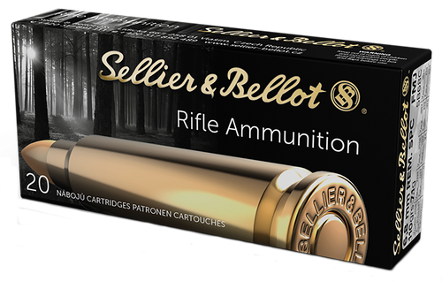 Sellier & Bellot SB68C Rifle  6.8mmRemSPC 110gr Full Metal Jacket 20 Per Box/50 Case