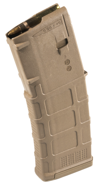 Magpul MAG557MCT PMAG GEN M3 30rd 223 Rem/5.56x45mm NATO Fits AR-15/M16/M4 Coyote Tan Polymer