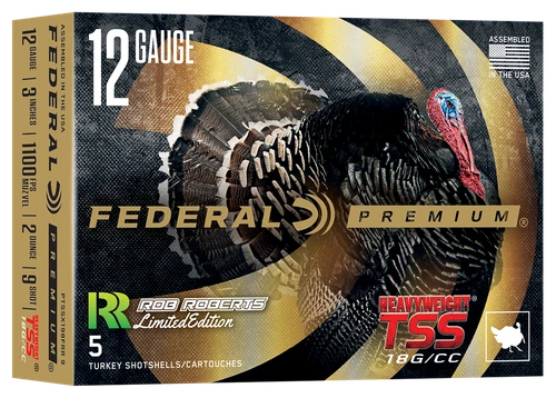 Federal PTSSX198FRR9  Heavyweight TSS 12Gauge 3" 2oz Tungsten 9Shot 5 Per Box/10 Case