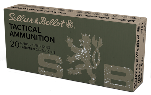 Sellier & Bellot SB76239A Rifle  7.62x39mm 124gr Full Metal Jacket 20 Per Box/30 Case