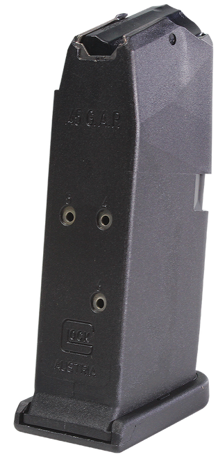 Glock MF39006 G39  6rd 45 GAP Black Polymer