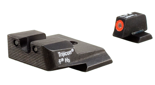 Trijicon 600556 HD Night Sights  Green/Tritium Orange Outline Front Sight-Green Tritium Black Outline Rear Sight Smith & Wesson M&P/M&P M2.0
