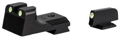 Kimber Mfg.,inc ML11230 1911 Ledged Night Sight Set  Green/Tritium Black Outline Front Sight-Green/Tritium Black Outline Rear Sight