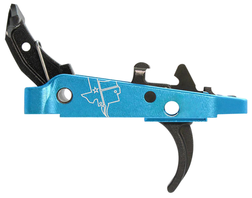 CMC Triggers 47501 Drop-In Trigger Group 2.0 Single-Stage Curve with 3.50 lbs Draw Weight Black w/ Blue Housing