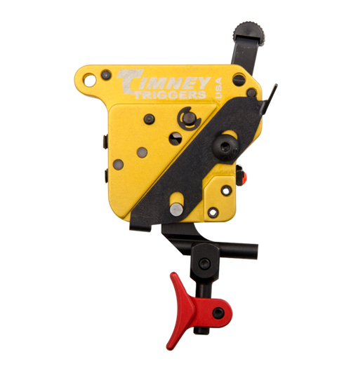 Timney Triggers 520CEA Calvin Elite Custom 8 oz Draw Weight & Black/Gold Finish for Remington 700 Right