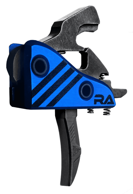 Rise Armament RA524DEFENSE Blitz Defense Single-Stage Hybrid with 4.50 lbs Draw Weight, Blue Housing & Black Trigger for AR-Platform, Includes Pins