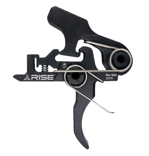 Rise Armament RA100BLK RA-100 Trigger Black Nitride Curved Fits AR-Platform