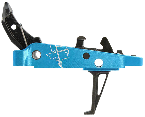 CMC Triggers 47503 Drop-In Trigger Group 2.0 Single-Stage Flat with 3.50 lbs Draw Weight Black w/ Blue Housing