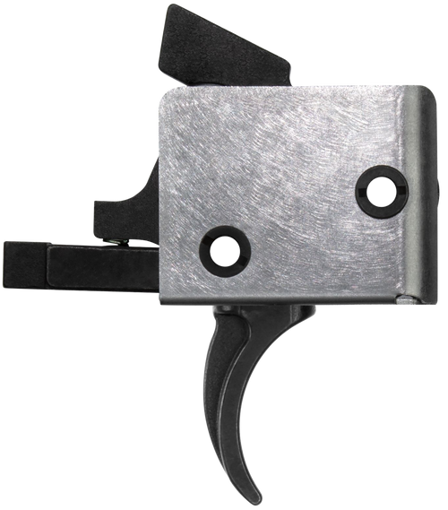 CMC Triggers 91505 Drop-In  Single-Stage Curved Trigger w/ 3-3.50 lbs Draw Weight, Large Pin model with Black Finish