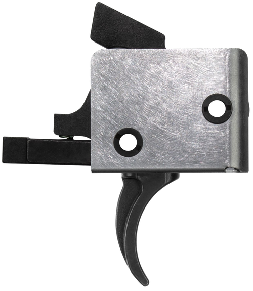 CMC Triggers 95503 Drop-In PCC Black/Silver Flat Trigger Single-Stage 3-3.50 lbs Draw Weight