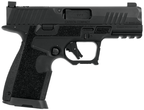 Kimber Mfg.,inc 3800016 R7 Mako Carbon Compact OR 9mm 15+1 3.92" FNC Stainless Steel Slide Molded Stippling Interchangeable Modular Backstrap Grip