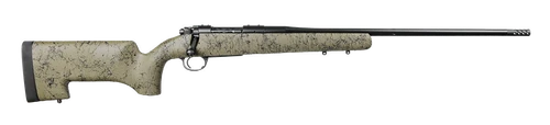 Kimber Mfg, Inc 3000925 Mountain Acsent Peak 280 Ackley 4+1 24" Match Grade Threaded Barrel, Aluminum Receiver, Fixed Aluminum/Carbon Fiber Stock