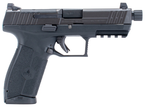 IWI US M9ORP17T MASADA Tactical 9mm Luger 17+1 4.60" Black Button Rifled/Threaded Steel Barrel/Black Optic Ready/Serrated Slide/Black Polymer Frame w/Picatinny Rail/Black Polymer Grips Ambidextrous