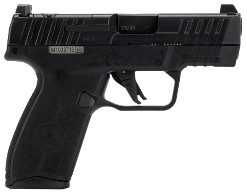IWI US M9SLIM13E MASADA Slim Elite 9mm Luger 13+1 3.10" Button-Rifled Barrel, Optic Ready/Serrated Slide, Black Polymer Frame w/Picatinny Rail, Black Textured Grip, Ambidextrous