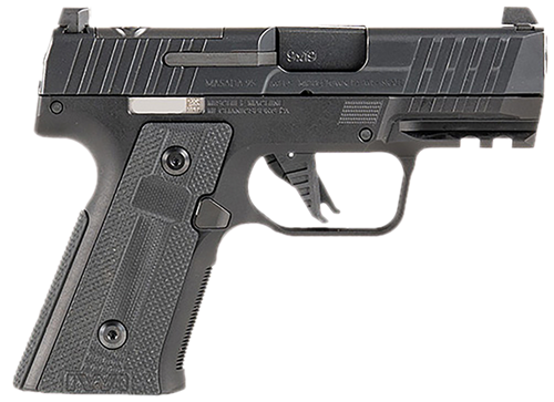 IWI US M9SLIM10CE MASADA Slim Commander Elite Compact Frame 9mm Luger 10+1 3.40" Black Button-Rifled Barrel, Black Optic Ready/Serrated Steel Slide, Black Aluminum Frame w/Picatinny Rail, Polymer Grip
