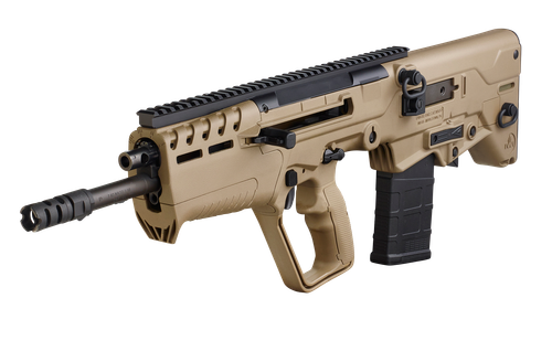 IWI US T7F2010 Tavor 7 7.62x51mm NATO Caliber with 20" Barrel, 10+1 Capacity, Flat Dark Earth Metal Finish, Flat Dark Earth Fixed Bullpup Stock & Polymer Grip Ambidextrous Hand
