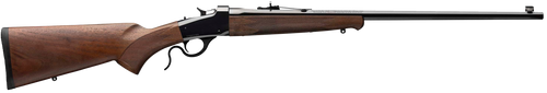 Winchester Repeating Arms 524100104 Model 1885 Low Wall Hunter Full Size 22 WMR 1rd 24" Brushed Polish Blued Octagon Barrel, Brushed Polish Blued Drilled & Tapped Steel Receiver, Satin Walnut Fixed St