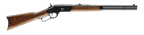 Winchester Repeating Arms 534162124 Model 1892 Short Rifle Full Size 44 Rem Mag 10+1 20" Brushed Polish Blued Sporter Barrel, Drilled & Tapped Steel Receiver, Satin Oiled Walnut Straight Grip Stock