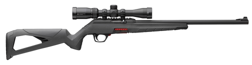 Winchester Repeating Arms 521155102 Wildcat w/Optic Full Size 22 LR 10+1 18" Matte Black Sporter Barrel, Picatinny Rail Matte Black Polymer Receiver, Gray Synthetic Thumbhole w/Picatinny Rail Stock, V