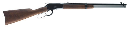 Winchester Repeating Arms 534177124 Model 1892 Carbine Full Size 44 Rem Mag 10+1 20" Brushed Polish Blued Steel Barrel, Drilled & Tapped Steel Receiver, Black Walnut Straight Grip Synthetic Stock