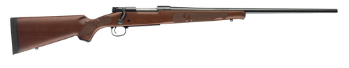 Winchester Guns 535200264 Model 70 Featherweight 270 WSM 3+1 Cap 24" Brushed Polish Blued Rec/Barrel Satin Walnut Fixed with Feather Checkering Stock Right Hand with MOA Trigger System (Full Size)