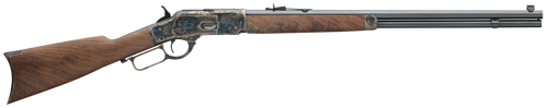 Winchester Guns 534217141 Model 1873 Sporter 45 Colt (LC) 13+1 Cap 24" Octagon Barrel Color Case Hardened Rec Satin Oiled Walnut Fixed Straight Grip Stock Right Hand (Full Size)