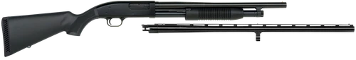 Maverick Arms 31014 88 Combo 12 Gauge 5+1, 3" 18.5" Blued Barrel w/Cylinder Bore & 28" Blued Vent Rib Barrel w/Modified Choke Tube, Dual Extractors, Anti-Jam Elevator, Synthetic Stock, 14.5" Fixed LOP