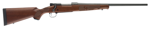Winchester Guns 535201289 Model 70 Featherweight Compact 6.5 Creedmoor Caliber with 5+1 Capacity, 20" Barrel, Brushed Polish Blued Metal Finish & Satin Walnut Fixed Feather Checkered Stock Right Hand