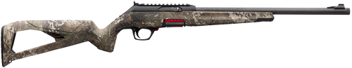 Winchester Repeating Arms 521111102 Wildcat SR Full Size 22 LR 10+1 16.50" Matte Blued Threaded Sporter Barrel, Picatinny Rail Matte Black Polymer Receiver, TrueTimber Strata Skeletonized Synthetic St