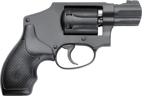 S&W 351C AIRLITE 22WMR 1.875" FS 7-SHOT MATTE BLACK RUBBER