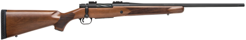Mossberg 27849 Patriot  Full Size 7mm-08 Rem 5+1 22" Matte Blued Fluted Barrel, Drilled & Tapped Matte Blued Stainless Steel Receiver, Walnut Fixed Stock, Right Hand
