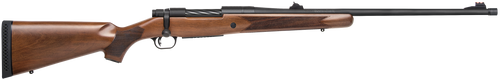 Mossberg 28121 Patriot  Full Size 300 Win Mag 3+1 24" Matte Blued Fluted Threaded Barrel, Drilled & Tapped Matte Blued Stainless Steel Receiver, Walnut Fixed Stock, Right Hand