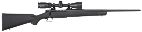 Mossberg 27934 Patriot  270 Win Caliber with 5+1 Capacity, 22" Fluted Barrel, Matte Blued Metal Finish & Black Synthetic Stokc Right Hand (Full Size) Includes Vortex Crossfire II 3-9x40mm Scope