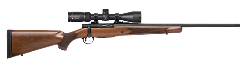 Mossberg 28213 Patriot  Full Size 400 Legend 4+1 20" Matte Blued Fluted Threaded Barrel, Drilled & Tapped Matte Blued Stainless Steel Receiver, Walnut Fixed Wood Stock 3-9x40mm Duplex, Right Hand