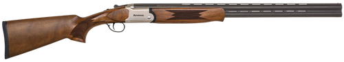 Mossberg 75490 Silver Reserve  16 Gauge Break Open 2.75" 2rd 30" Matte Blued Vent Rib Barrel, Engraved Satin Silver Receiver, Fixed Satin Black Walnut Stock, 5 Standard Chokes