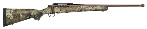 Mossberg 28045 Patriot Predator 308 Win 5+1 22" Patriot Brown Cerakote 4.49" Fluted Barrel Patriot Brown Cerakote Steel TrueTimber Strata Right Hand