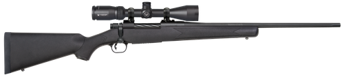 Mossberg 27933 Patriot  308 Win Caliber with 5+1 Capacity, 22" Fluted Barrel, Matte Blued Metal Finish & Black Synthetic Stock Right Hand (Full Size) Includes Vortex Crossfire II 3-6x40mm Scope