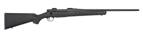 Mossberg 27892 Patriot  Full Size 30-06 Springfield 5+1 22" Matte Blued Fluted Barrel, Drilled & Tapped Matte Blued Stainless Steel Receiver, Black Fixed Synthetic Stock, Right Hand