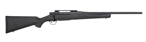 Mossberg 28235 Patriot Carbine 7mm PRC 3+1 20" Matte Blued Threaded Bull Barrel, Matte Blued Picatinny Rail Receiver, Black Fixed Synthetic Stock
