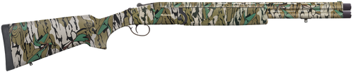 Mossberg 75486 Silver Reserve Eventide Turkey Over/Under 20 Gauge 3" 2rd 20", Mossy Oak Greenleaf, Synthetic Furniture, Fiber Optic Sight, Ext. Turkey Choke