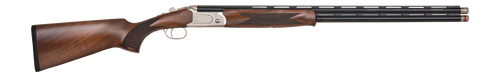 Mossberg 75492 Gold Reserve  28 Gauge Break Open 3" 2rd 28" Blue Polished Over/Under Vent Rib Barrel, Silver w/Engraved Scroll & Gold Inlay Receiver, Grade A Walnut Stock