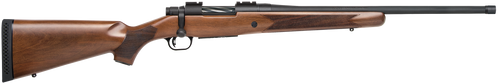 Mossberg 28176 Patriot  Full Size 400 Legend 4+1 20" Matte Blued Threaded Barrel, Matte Blued Drilled & Tapped Stainless Steel Receiver, Fixed Walnut Stock, Right Hand