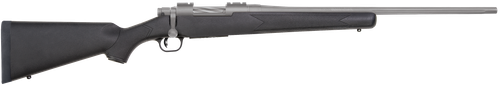Mossberg 28007 Patriot  Full Size 308 Win 5+1 22" Stainless Cerakote Fluted Barrel, Stainless Cerakote Receiver Drilled & Tapped, Black Fixed Synthetic Stock, Right Hand