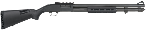 Mossberg 50768 590A1 Tactical 12 Gauge 3" 8+1 20" Cylinder Bore Barrel Black Rec with XS Ghost Ring Sights Black Fixed with Storage Compartment Stock Right Hand Includes M-LOK Handguard